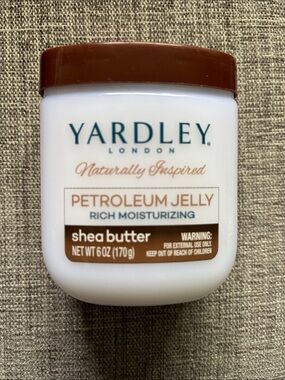Yardley London Petroleum Jelly with Shea Butter - White & Brown Jar